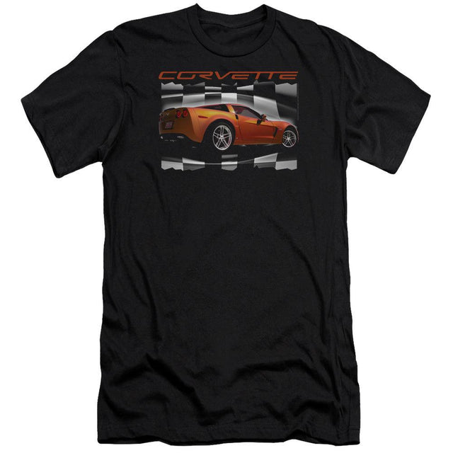 Chevrolet Z06 Corvette Premium Slim Fit Short-Sleeve T-Shirt-Grease Monkey Garage