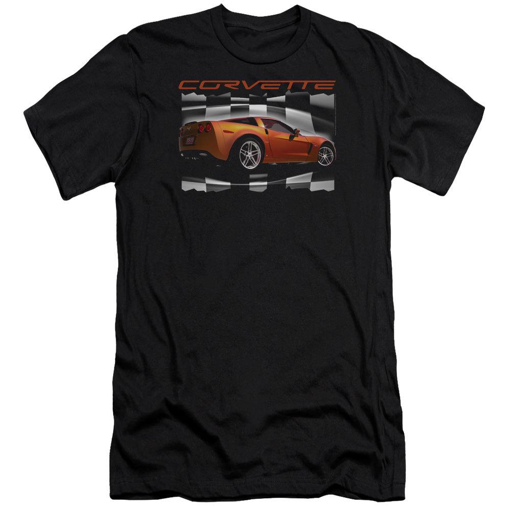 Chevrolet Z06 Corvette Premium Slim Fit Short-Sleeve T-Shirt-Grease Monkey Garage