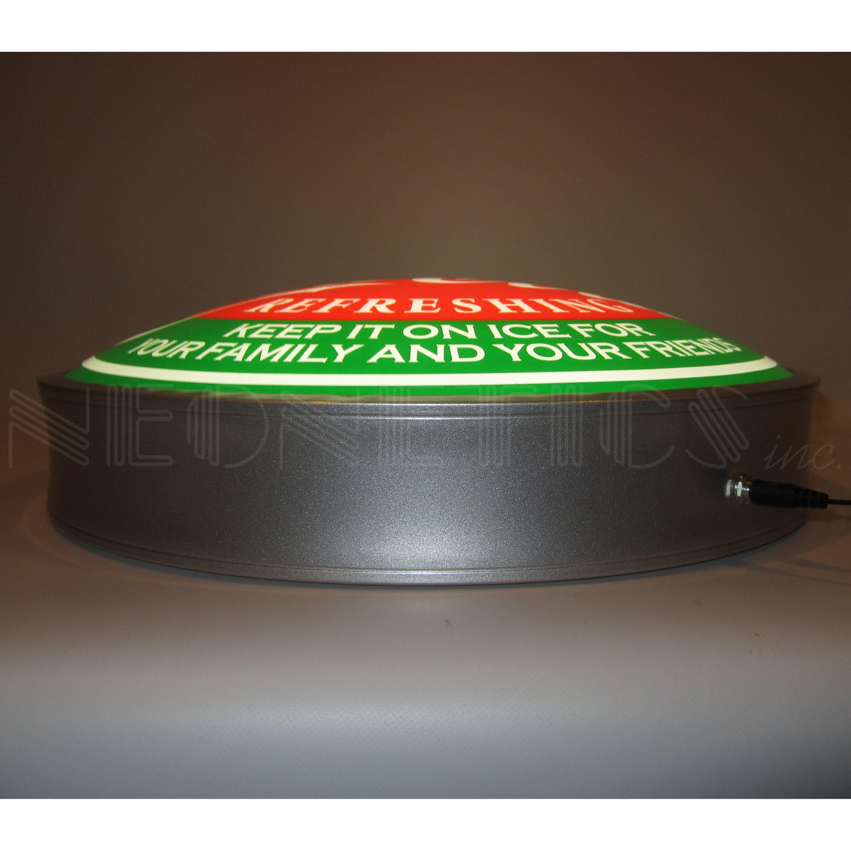 Coca-Cola Evergreen Backlit LED Sign (15")-LED Signs-Grease Monkey Garage