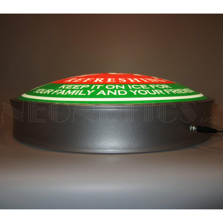 Coca-Cola Evergreen Backlit LED Sign (15")-LED Signs-Grease Monkey Garage