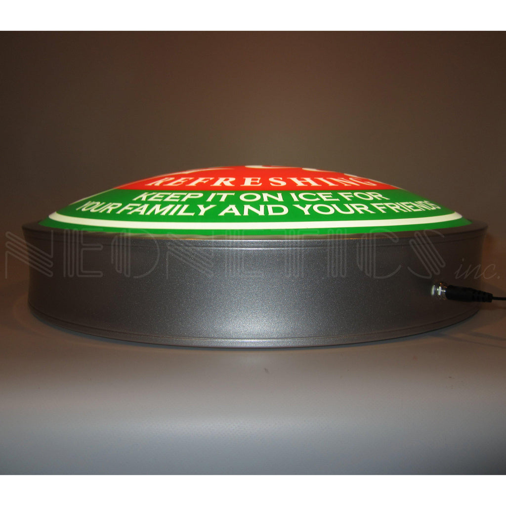 Coca-Cola Evergreen Backlit LED Sign (15")-LED Signs-Grease Monkey Garage