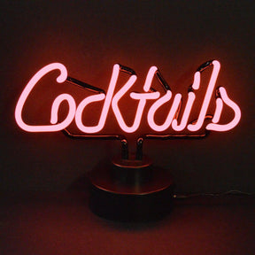 Cocktails Neon Sculpture-Neon Sculptures-Grease Monkey Garage
