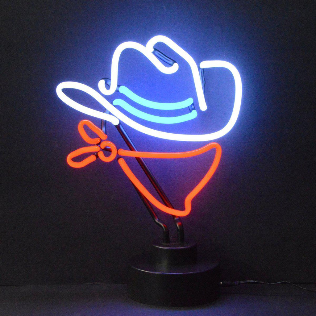 Cowboy Neon Sculpture-Neon Sculptures-Grease Monkey Garage