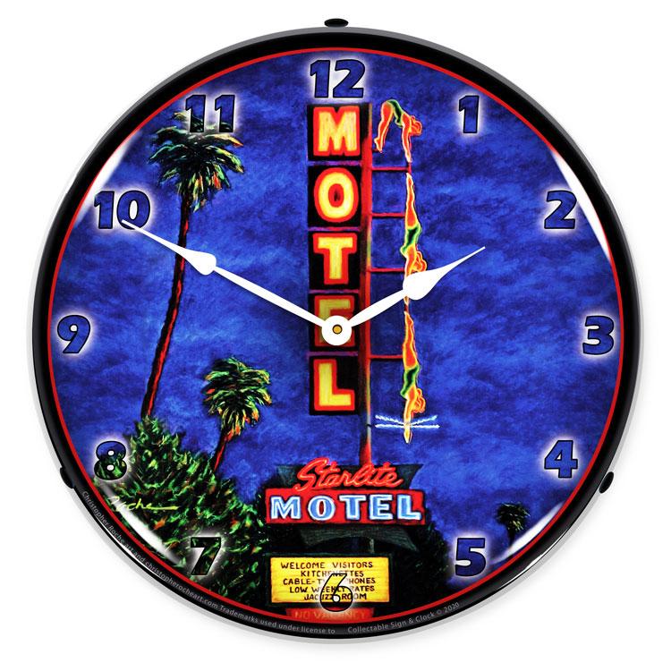 Diving Lady LED Clock-LED Clocks-Grease Monkey Garage