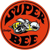 Dodge Super Bee Metal Sign-Metal Signs-Grease Monkey Garage