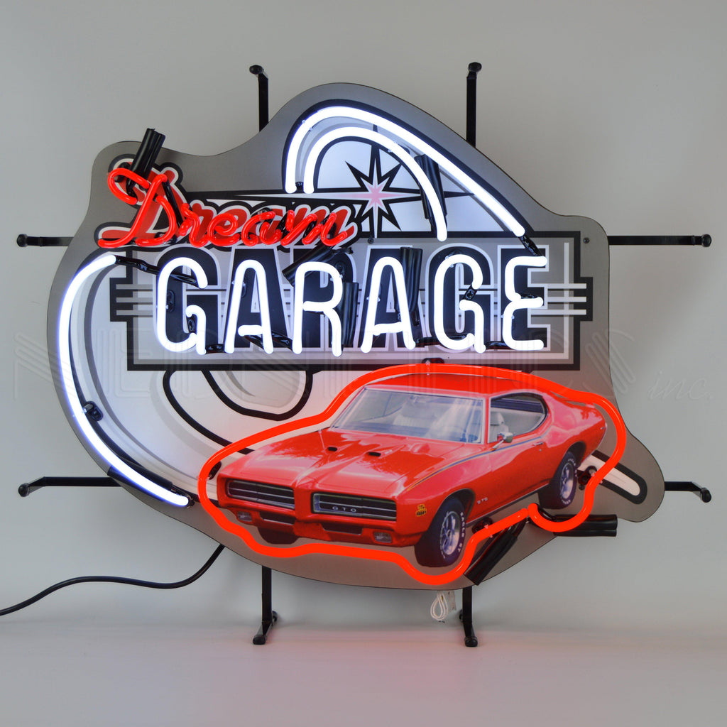 Dream Garage GTO Neon Sign-Neon Signs-Grease Monkey Garage