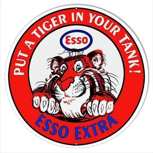 Esso Metal Sign