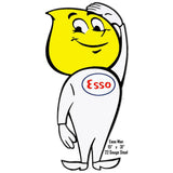 Esso Happy the Oil Drop Man Laser Cut Metal Sign-Metal Signs-Grease Monkey Garage