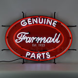 Farmall Genuine Parts Oval Neon Sign-Neon Signs-Grease Monkey Garage