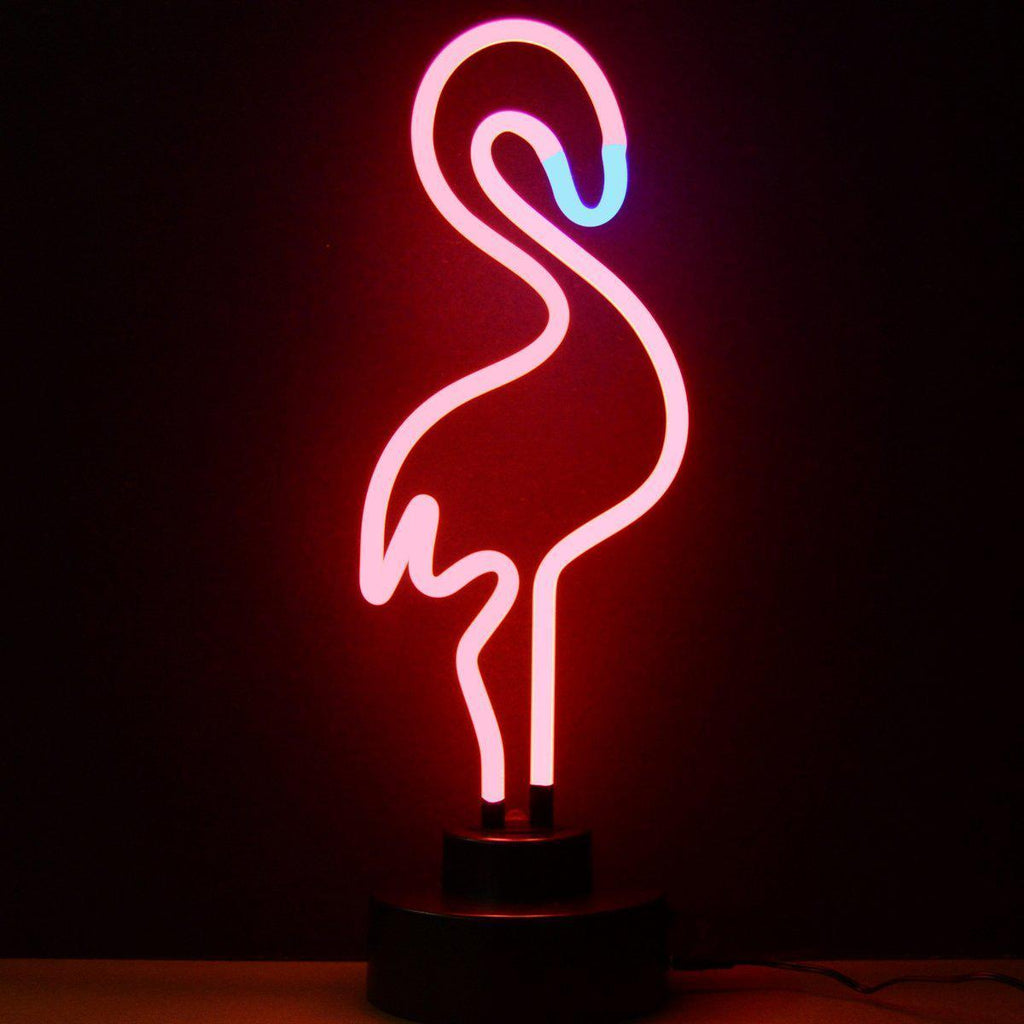 Flamingo Neon Sculpture-Neon Sculptures-Grease Monkey Garage