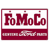 FoMoCo Metal Sign-Metal Signs-Grease Monkey Garage