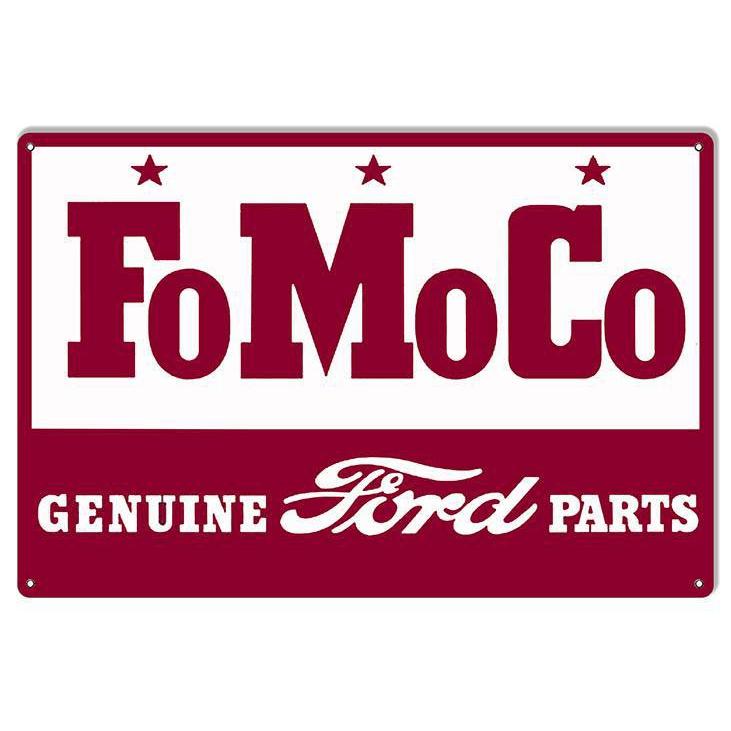 FoMoCo Metal Sign-Metal Signs-Grease Monkey Garage