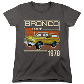 Ford Bronco 1978 Women's Short-Sleeve T-Shirt-Grease Monkey Garage