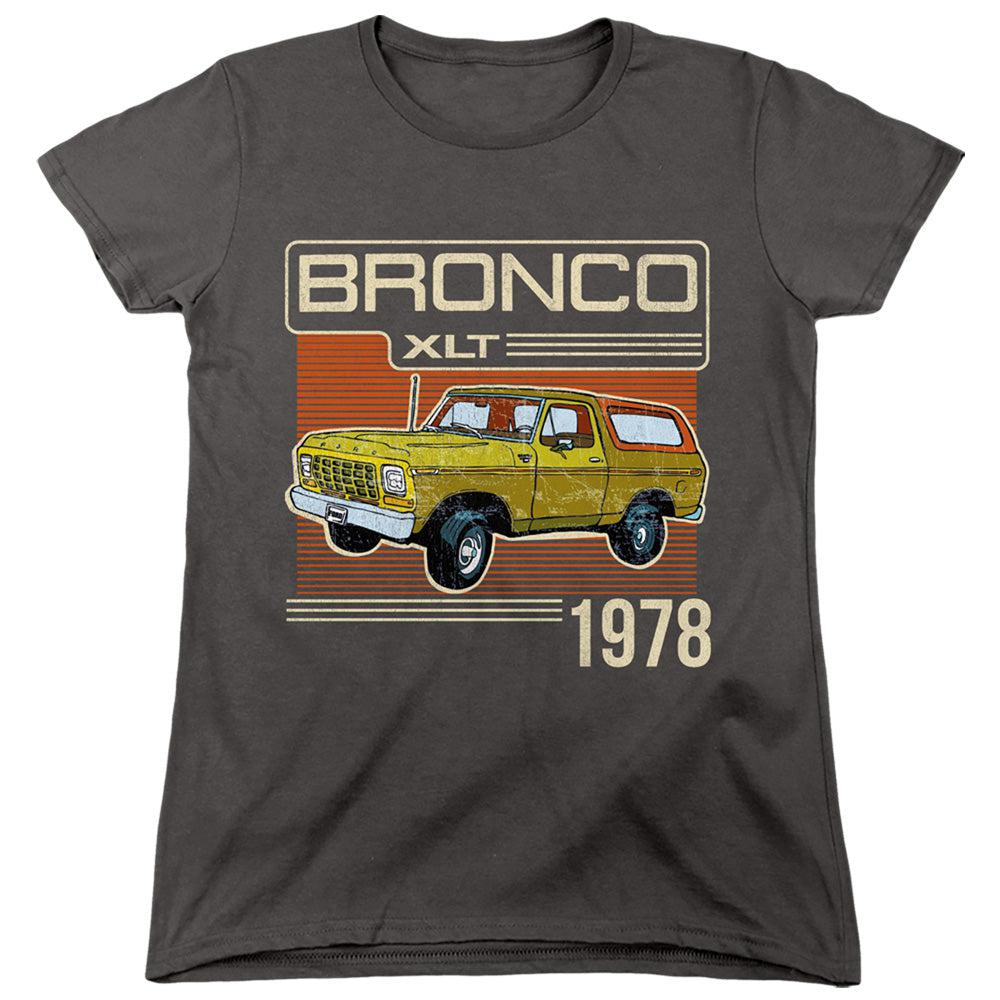 Ford Bronco 1978 Women's Short-Sleeve T-Shirt-Grease Monkey Garage