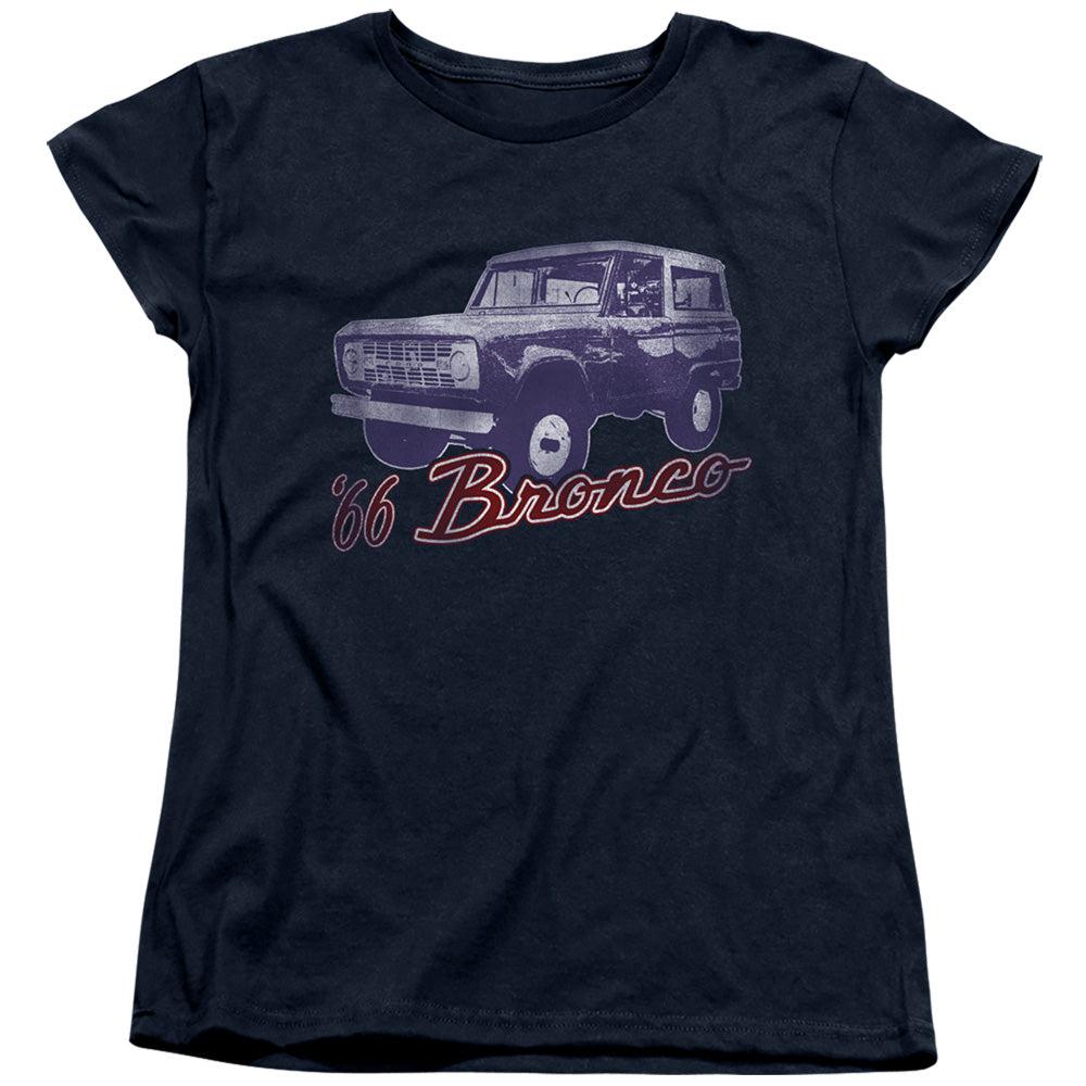 Ford Bronco 66 Bronco Classic Women's Short-Sleeve T-Shirt-Grease Monkey Garage