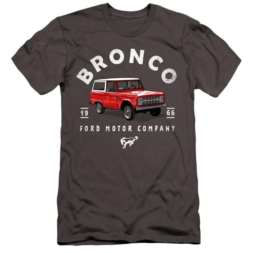 Ford Bronco Illustrated Short-Sleeve T-Shirt-Grease Monkey Garage