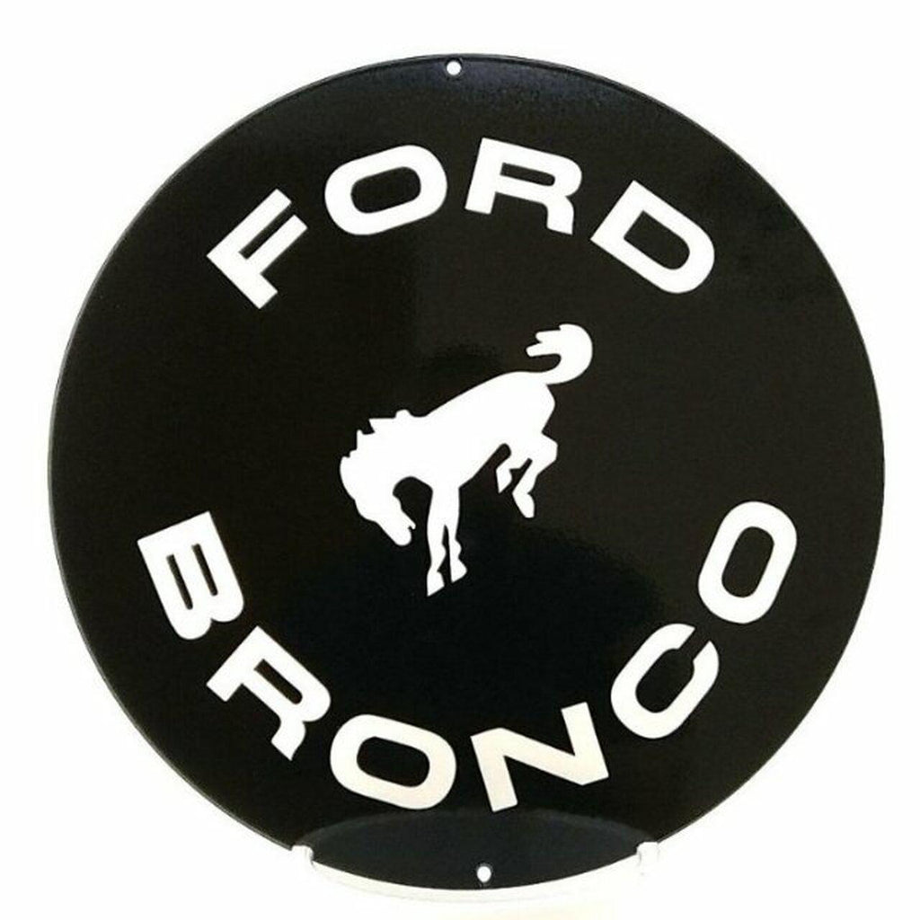 Ford Bronco Metal Sign-Metal Signs-Grease Monkey Garage