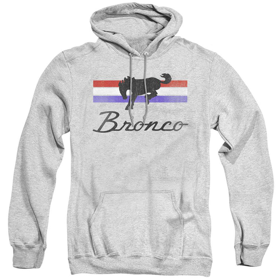 White online bronco hoodie