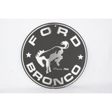 Ford Bronco Round Metal Sign-Metal Signs-Grease Monkey Garage