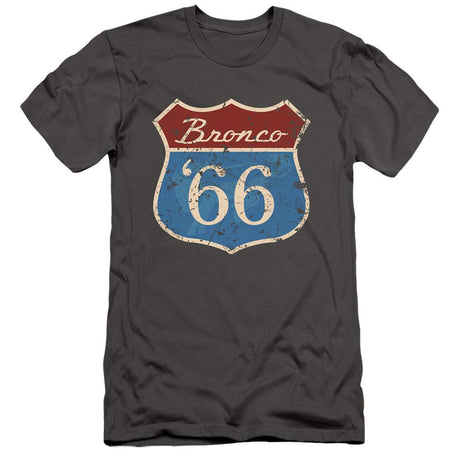 Ford Bronco Route 66 Bronco Short-Sleeve T-Shirt-Grease Monkey Garage