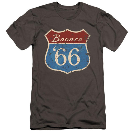 Ford Bronco Route 66 Bronco Short-Sleeve T-Shirt-Grease Monkey Garage