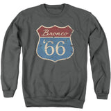 Ford Bronco Route 66 Bronco Sweatshirt-Grease Monkey Garage