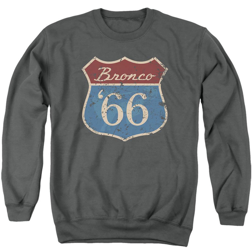 Ford Bronco Route 66 Bronco Sweatshirt-Grease Monkey Garage