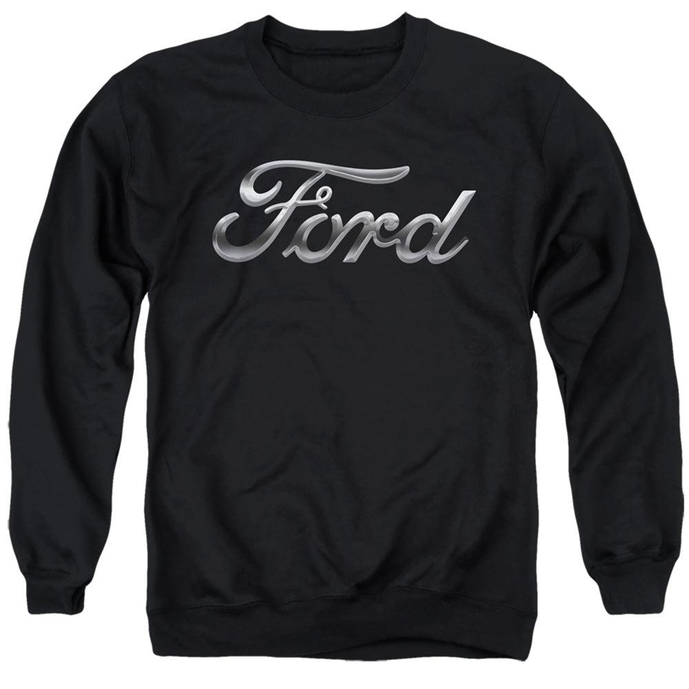 Ford Chrome Ford Script Logo Sweatshirt-Grease Monkey Garage