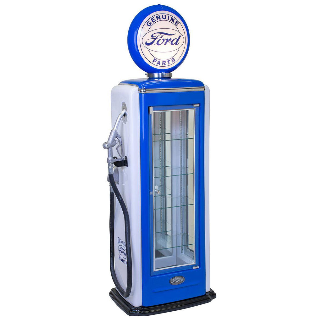 Ford Gas Pump Display Case-Grease Monkey Garage