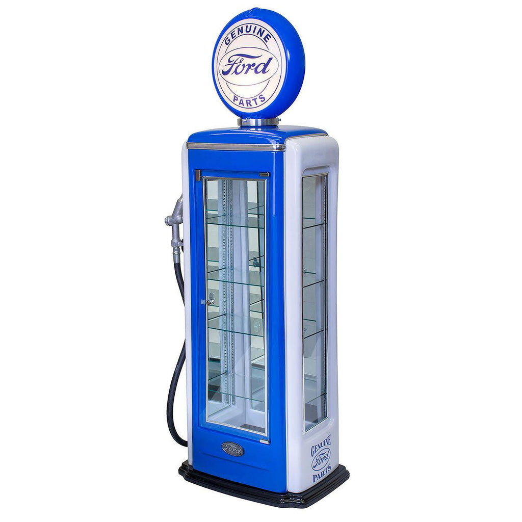 Ford Gas Pump Display Case-Grease Monkey Garage