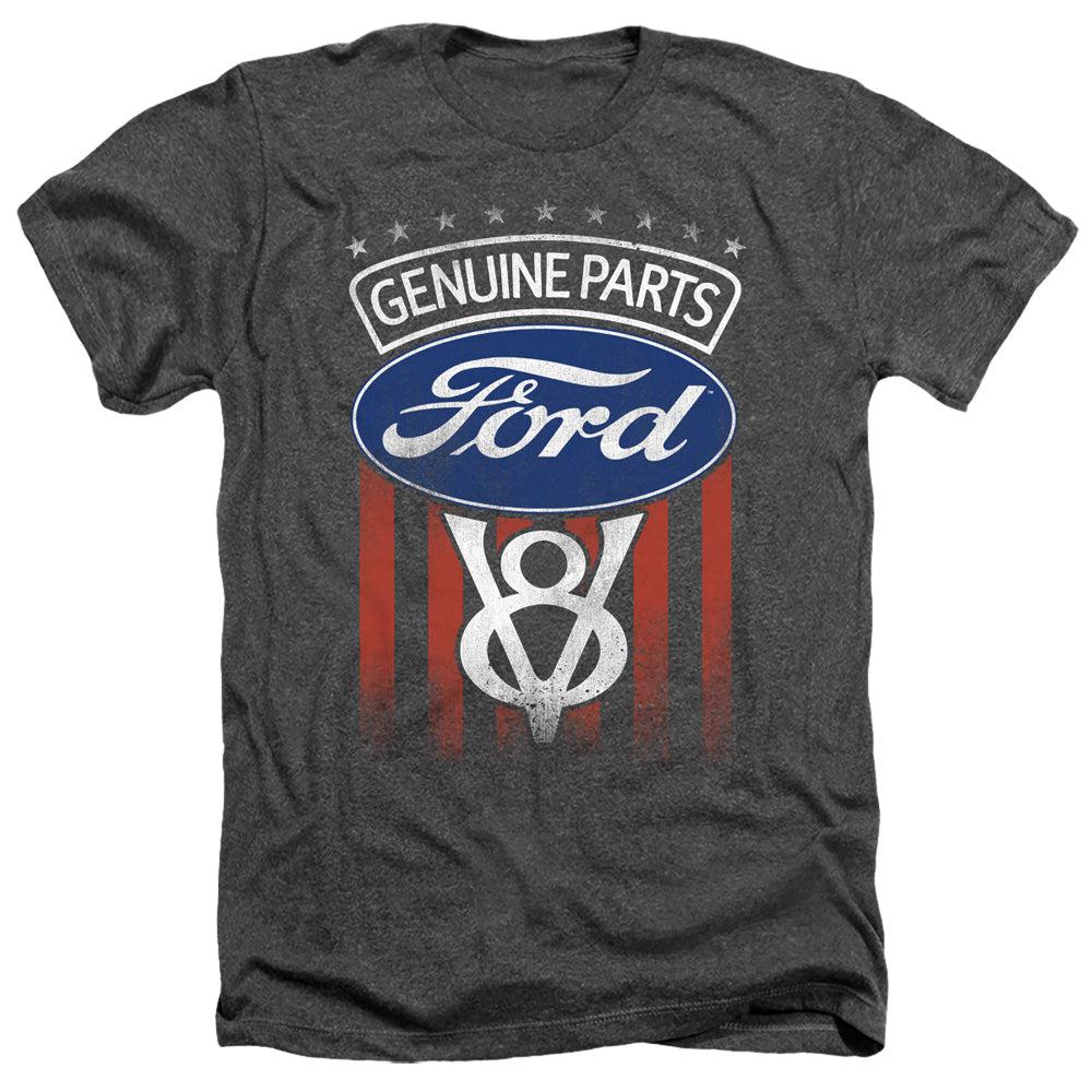 Ford Genuine Parts Flag Short-Sleeve T-Shirt-Grease Monkey Garage