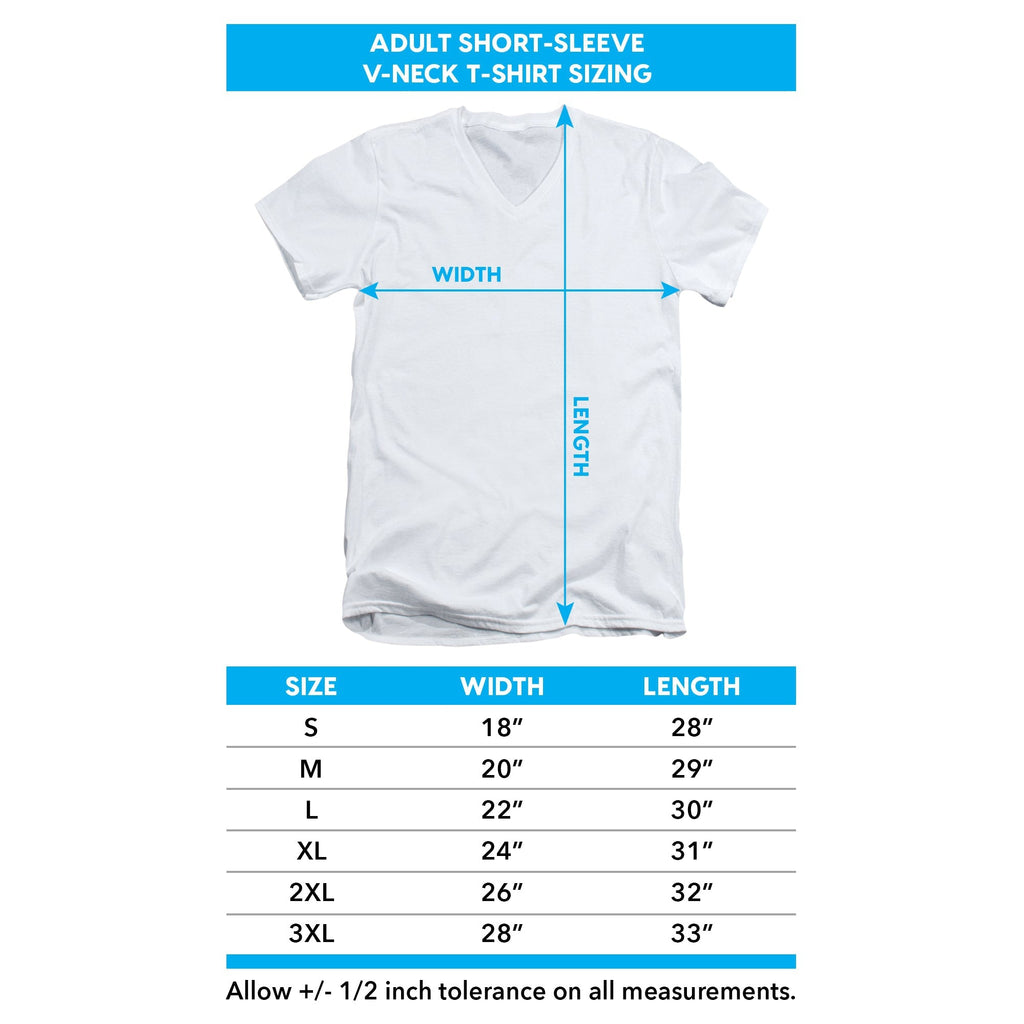 Ford Genuine Parts Flag Short-Sleeve V-Neck T-Shirt-Grease Monkey Garage
