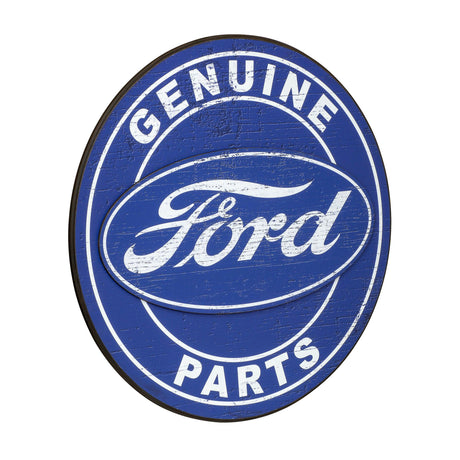 Ford Genuine Parts Round Pub Sign-Grease Monkey Garage