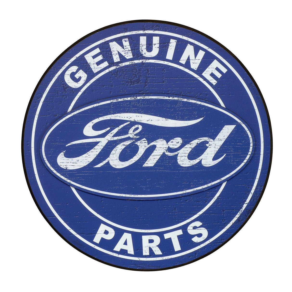 Ford Genuine Parts Round Pub Sign-Grease Monkey Garage