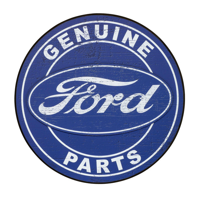 Ford Genuine Parts Round Pub Sign-Grease Monkey Garage