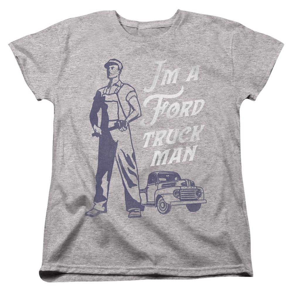Ford I'm a Ford Truck Man Classic Women's Short-Sleeve T-Shirt-Grease Monkey Garage