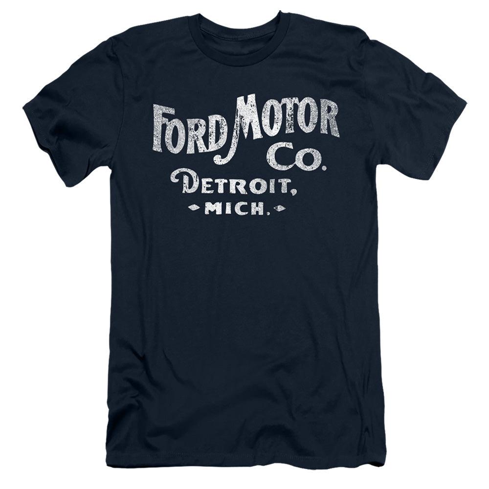 Ford Motor Co Heritage Logo Short-Sleeve T-Shirt-Grease Monkey Garage