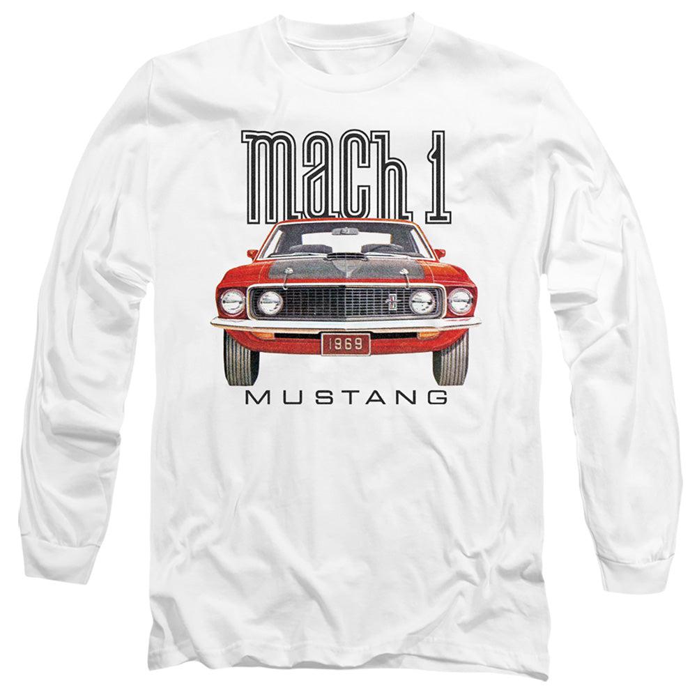 Ford Mustang 1969 Mach 1 Long-Sleeve T-Shirt-Grease Monkey Garage