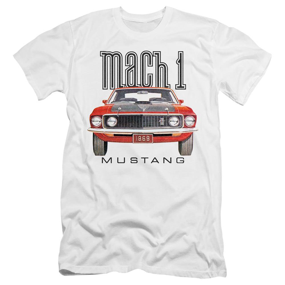 Ford Mustang 1969 Mach 1 Short-Sleeve T-Shirt-Grease Monkey Garage