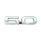 Ford Mustang 5.0 Emblem Metal Sign-Metal Signs-Grease Monkey Garage