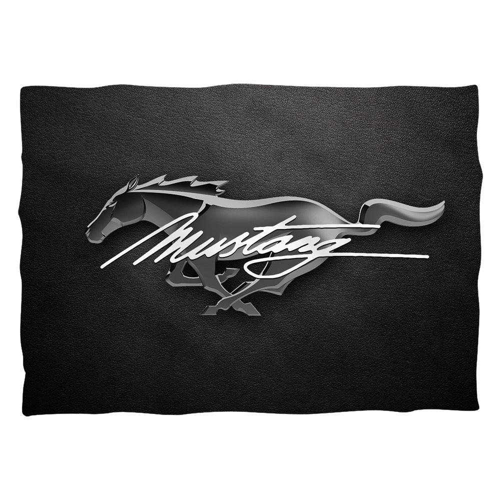 Ford Mustang Logo Pillow Case 20" x 28"-Grease Monkey Garage