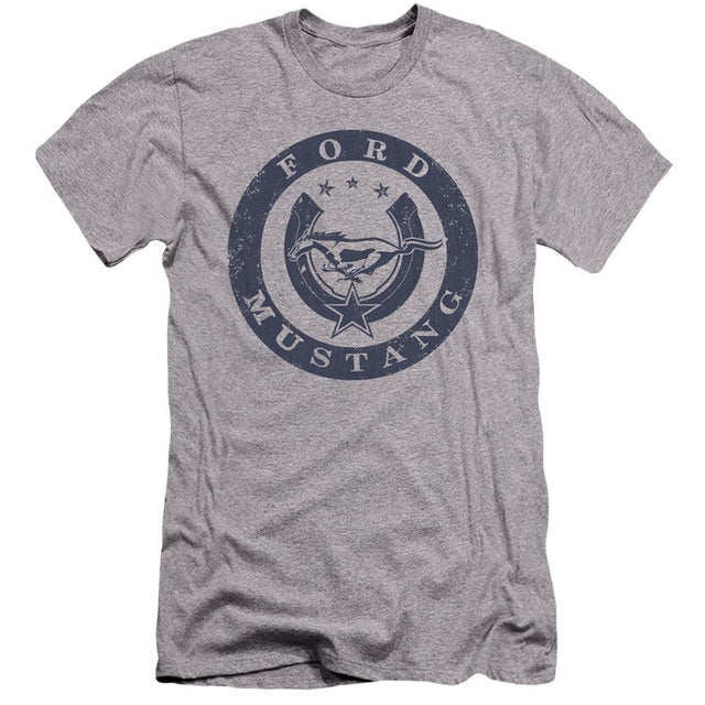 Ford Mustang Lucky Ford Mustang Short-Sleeve T-Shirt-Grease Monkey Garage
