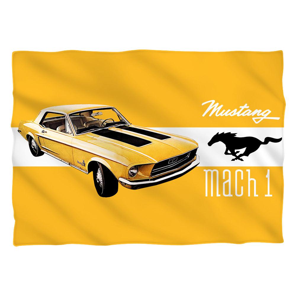 Ford Mustang Mach 1 Pillow Case 20" x 28"-Grease Monkey Garage