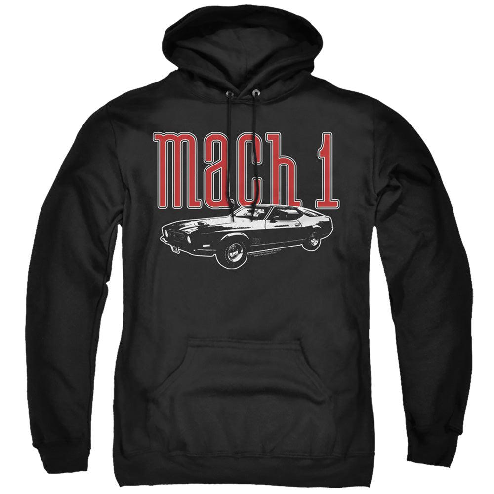 Ford Mustang Mach 1 Pullover Hoodie-Grease Monkey Garage