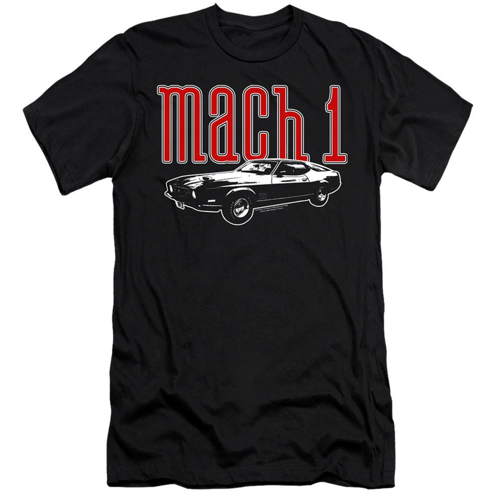 Ford Mustang Mach 1 Short-Sleeve T-Shirt-Grease Monkey Garage