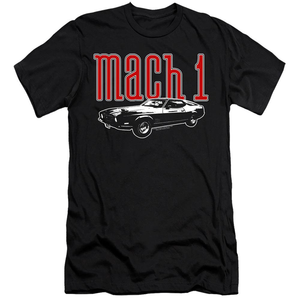 Ford Mustang Mach 1 Short-Sleeve T-Shirt-Grease Monkey Garage