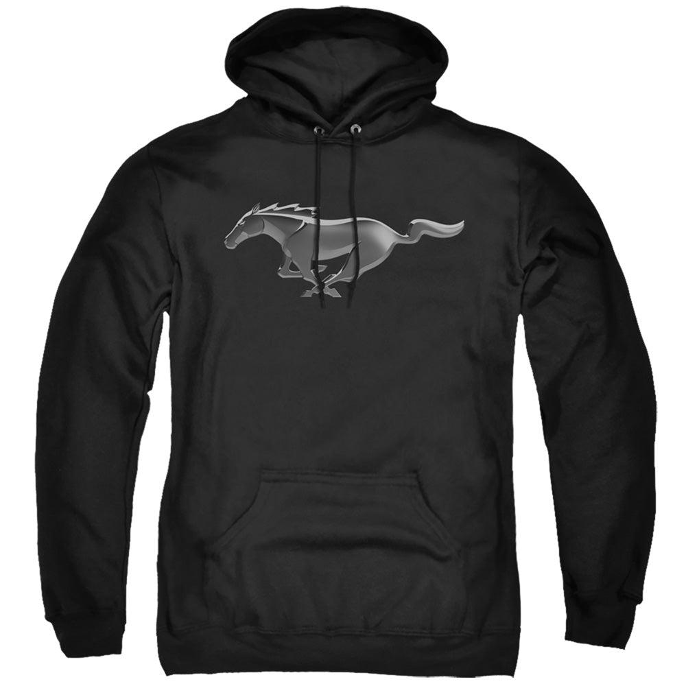 Ford Mustang Modern Mustang Pullover Hoodie-Grease Monkey Garage