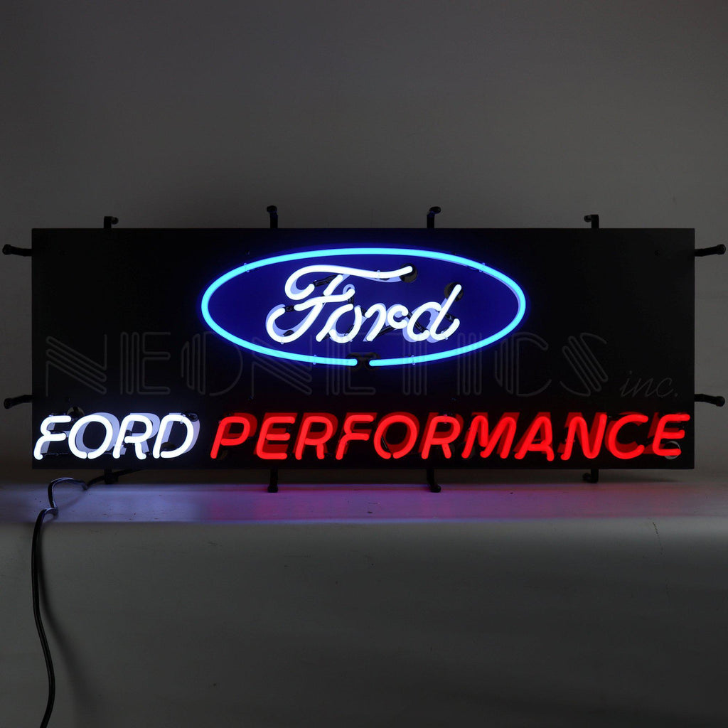 Ford Performance Neon Sign-Neon Signs-Grease Monkey Garage