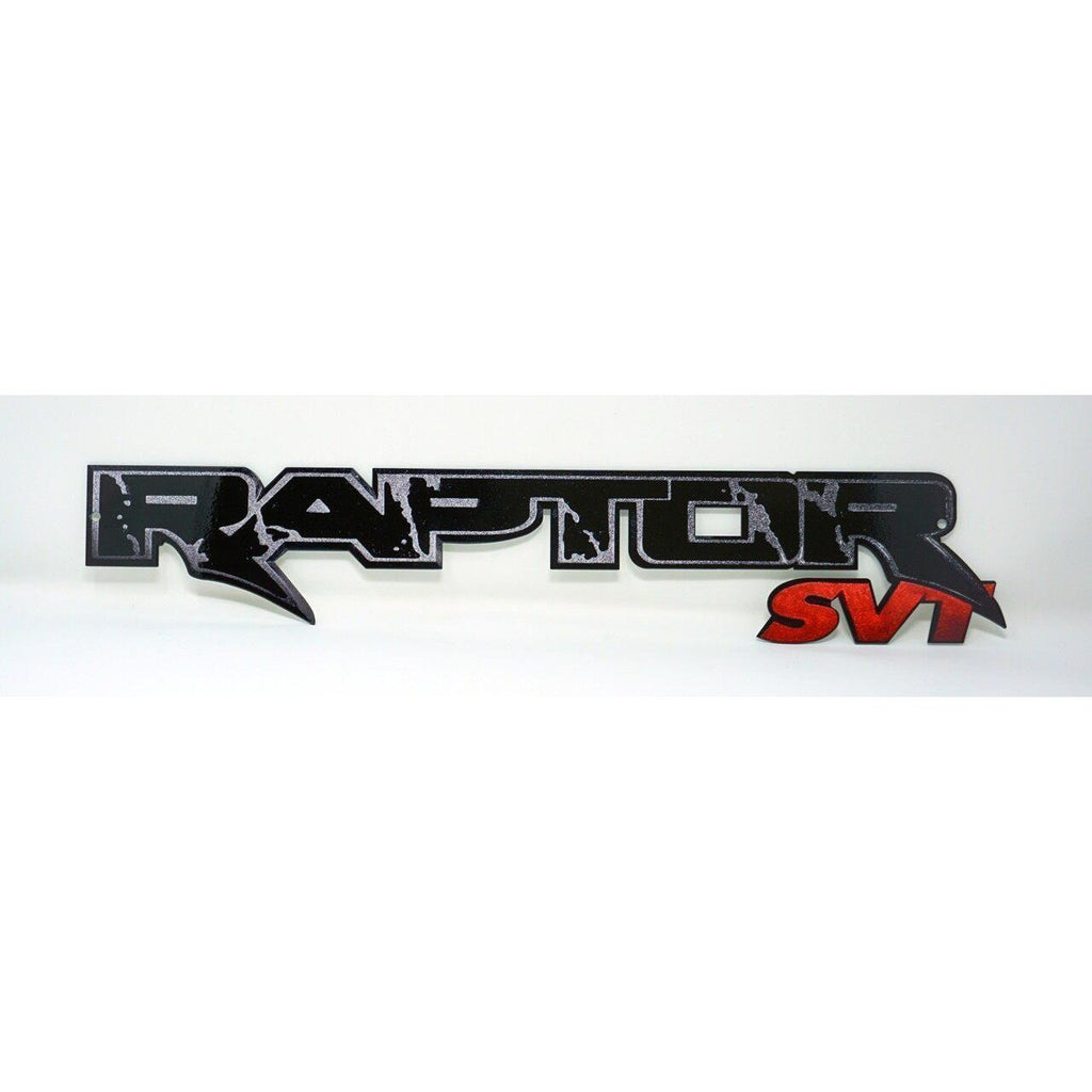 Ford Raptor SVT Emblem Metal Sign-Metal Signs-Grease Monkey Garage