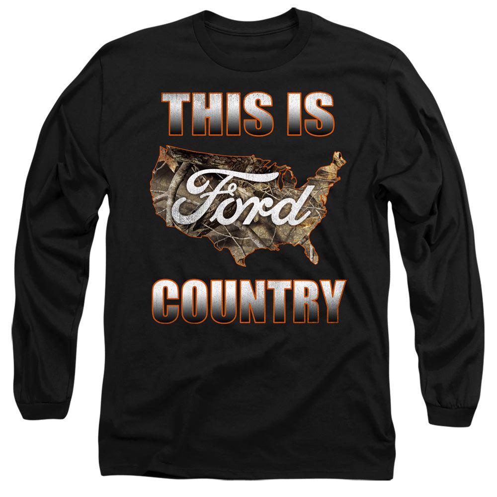 Ford This is Ford Country Camo Long-Sleeve T-Shirt-Grease Monkey Garage